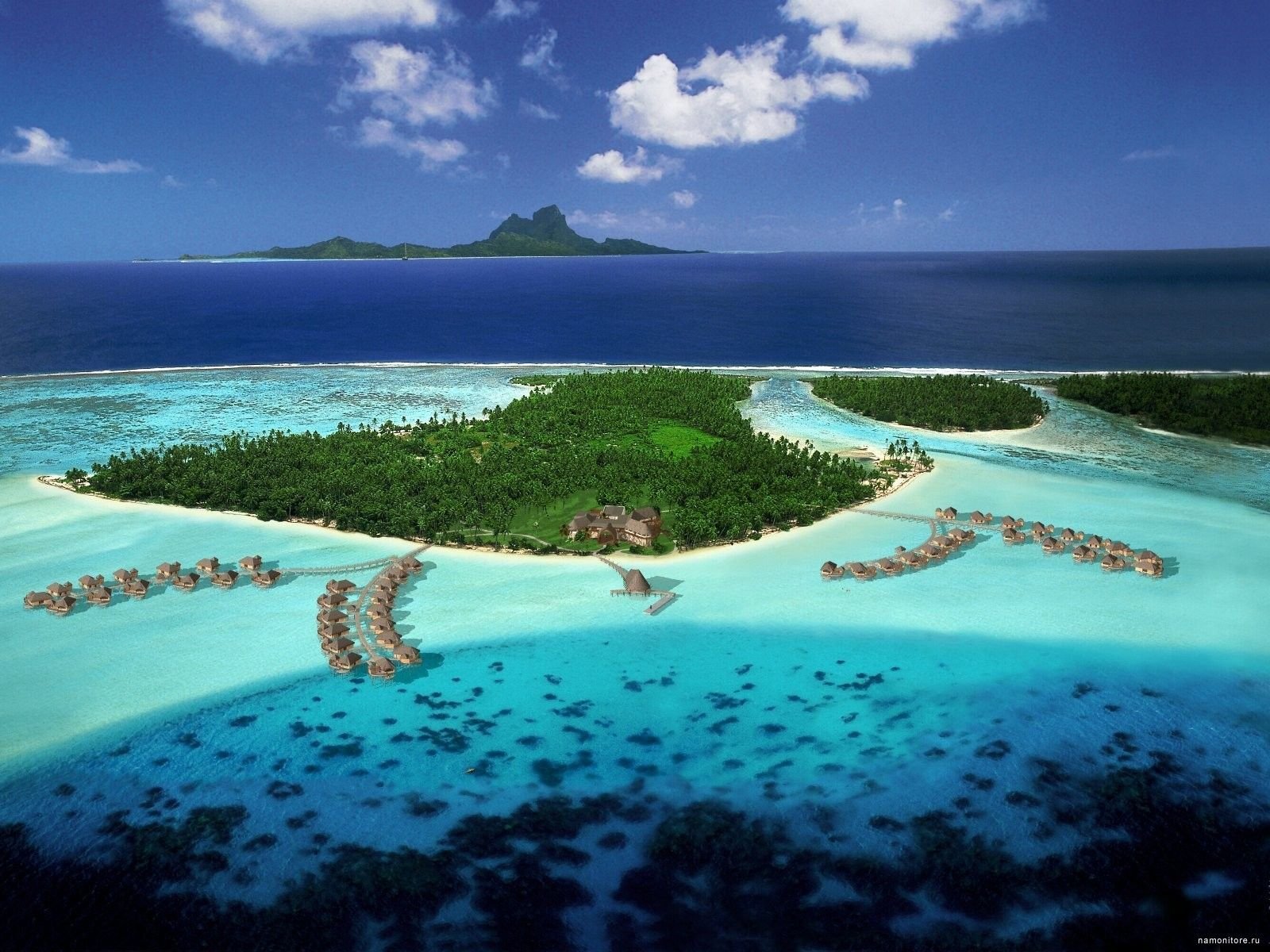 Райские острова в тихом океане