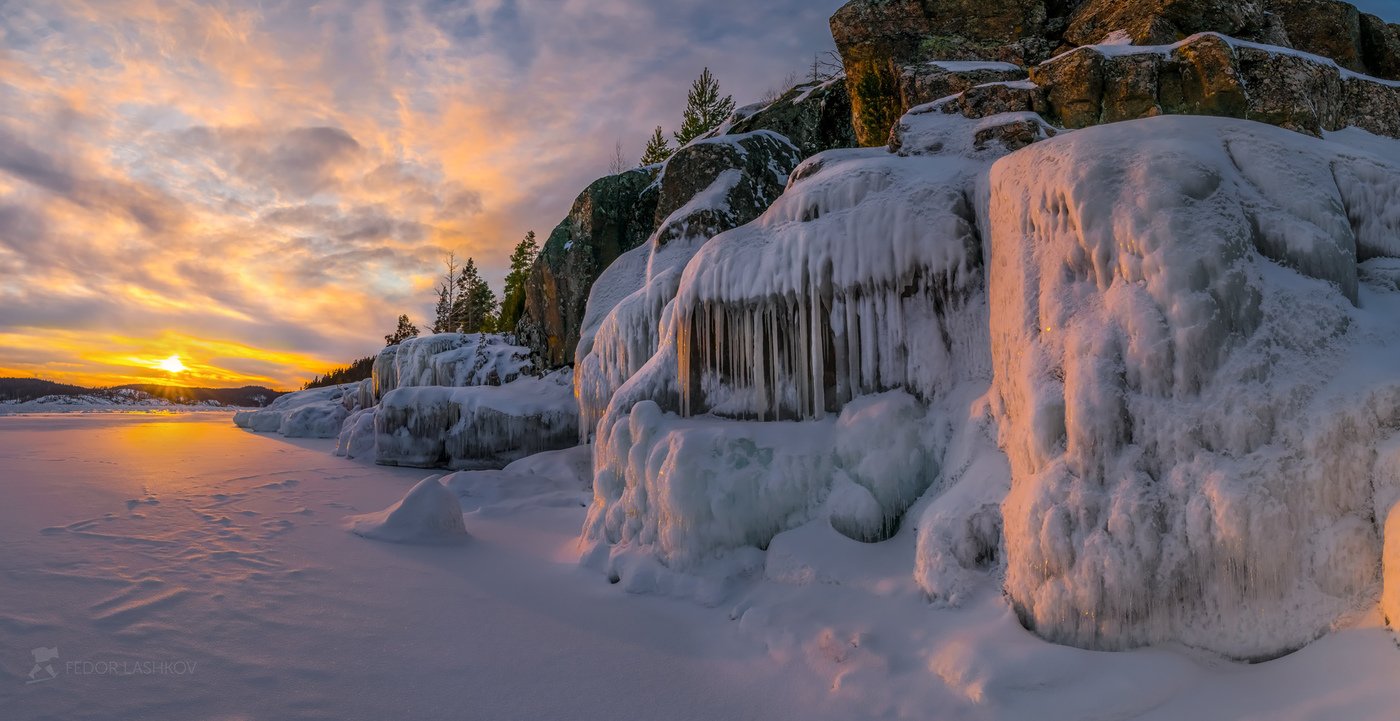 Красиво природа зима Калининград