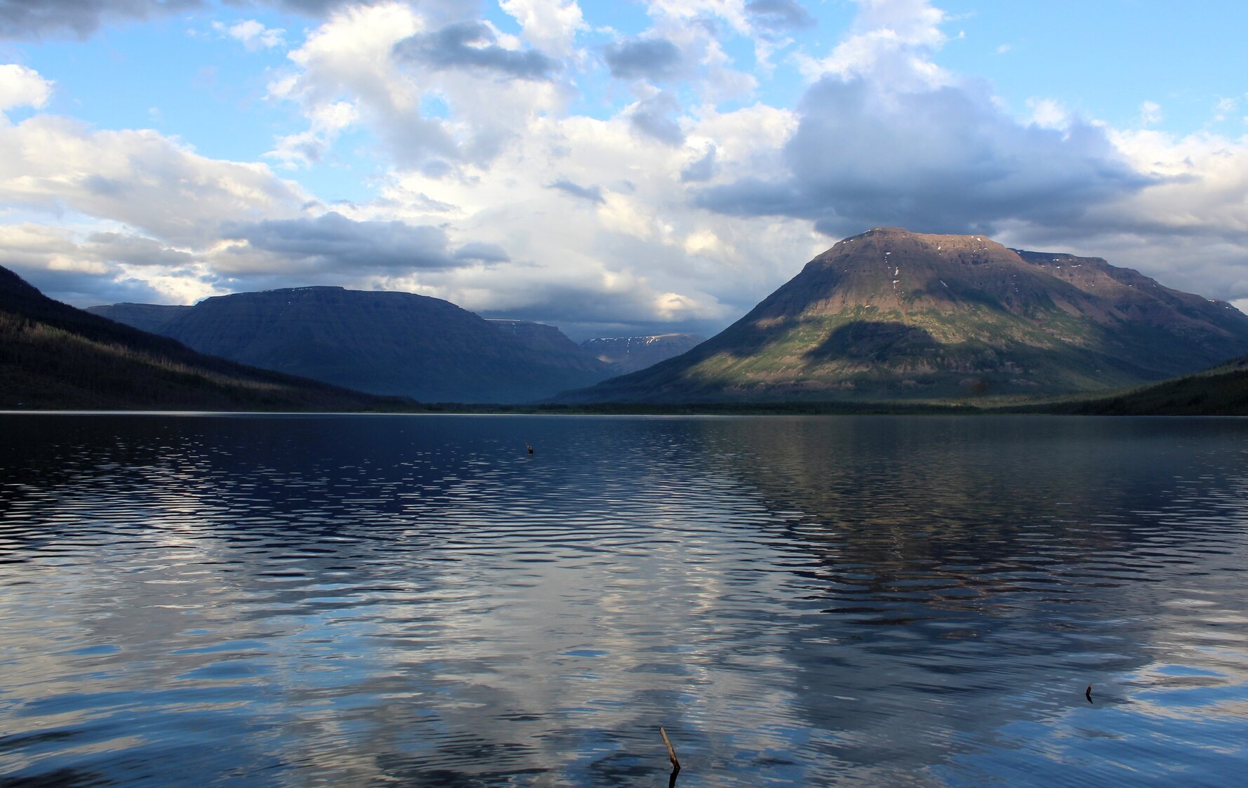 Озеро лама плато Путорана