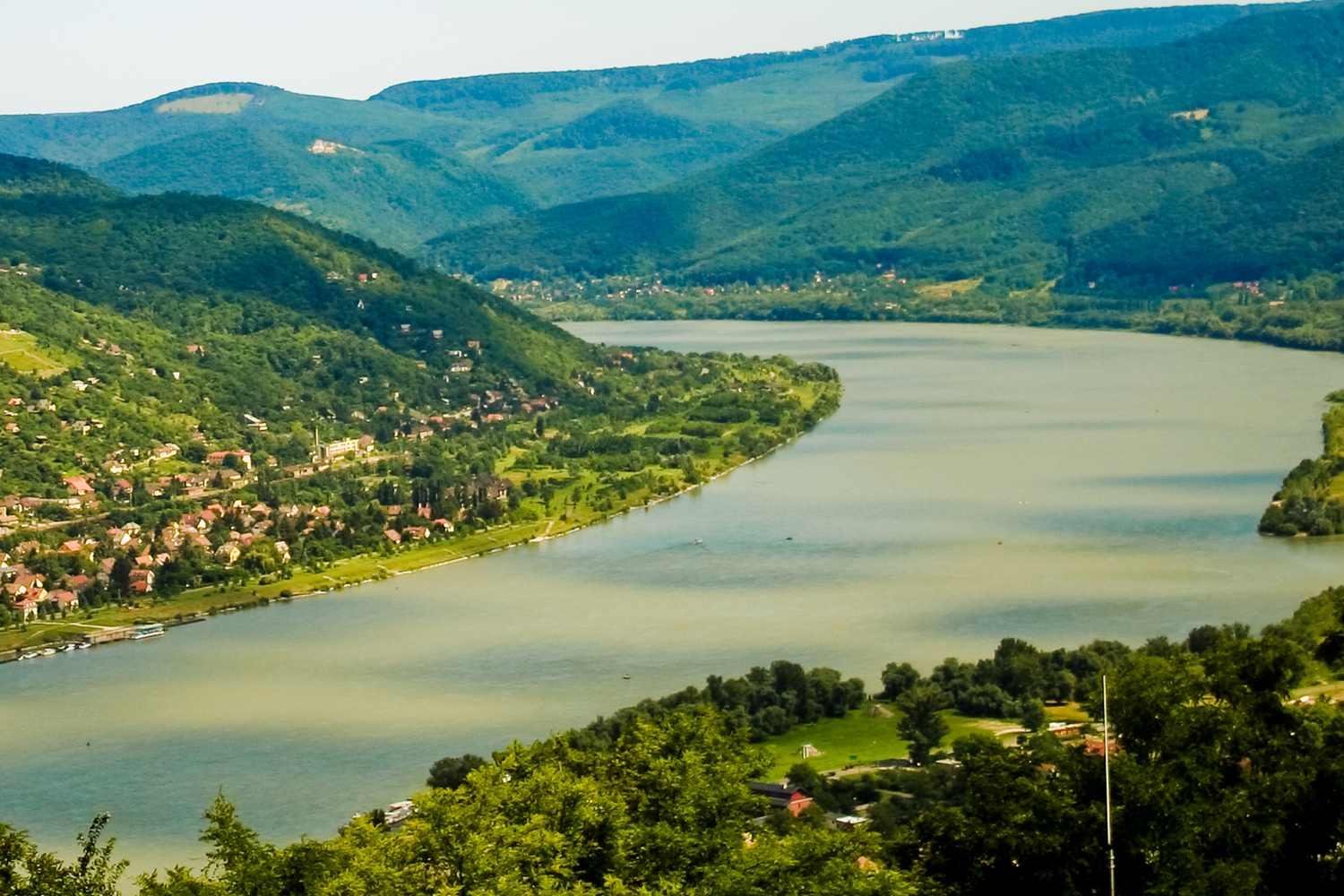 Река Дунай в Словакии
