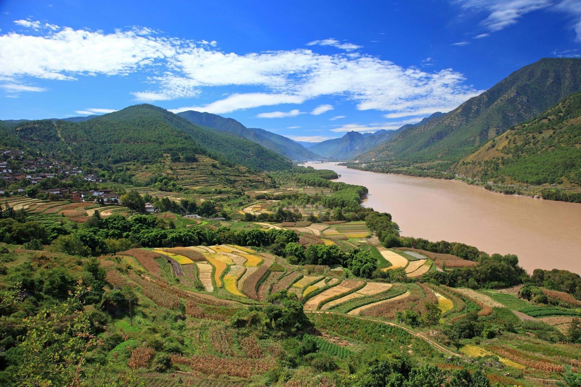 Реки Хуанхэ и Янцзы