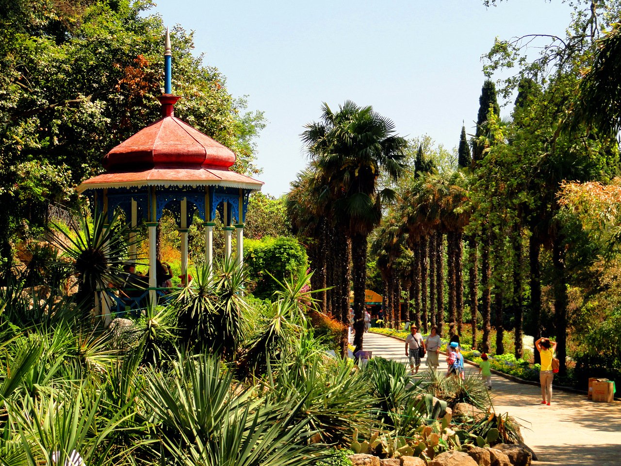 Никитинский Ботанический сад в Крыму