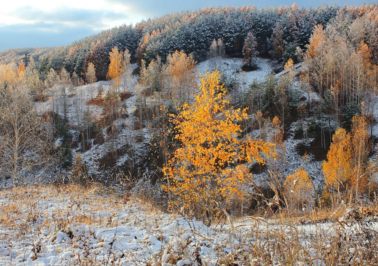 Природа Урала поздняя осень