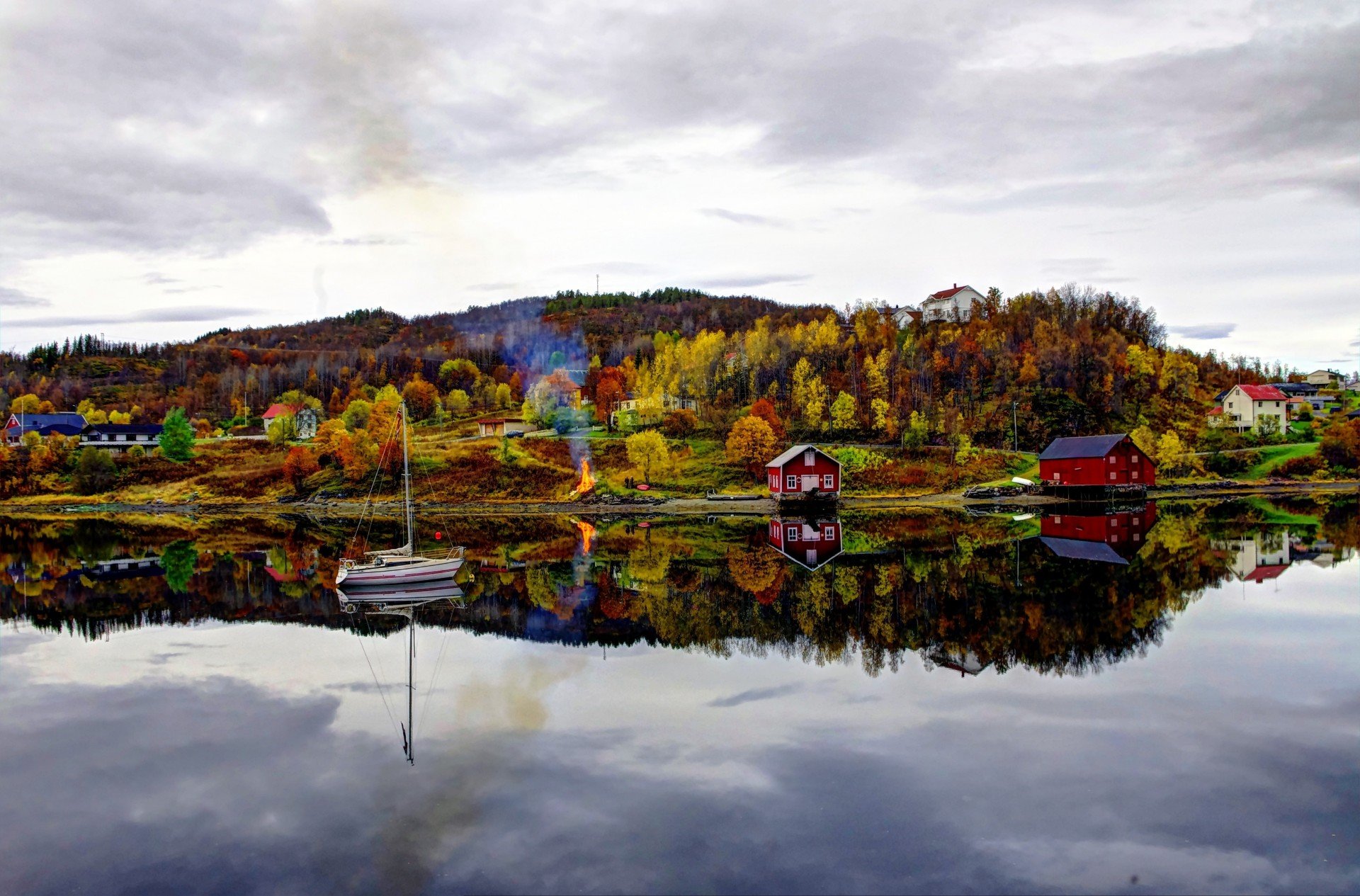 Финляндия природа Норвегия