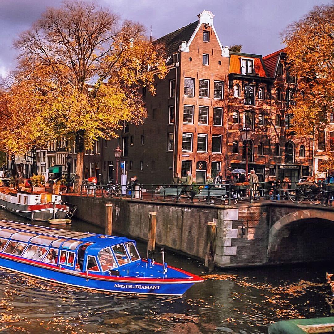 Роттердам Голландия осень
