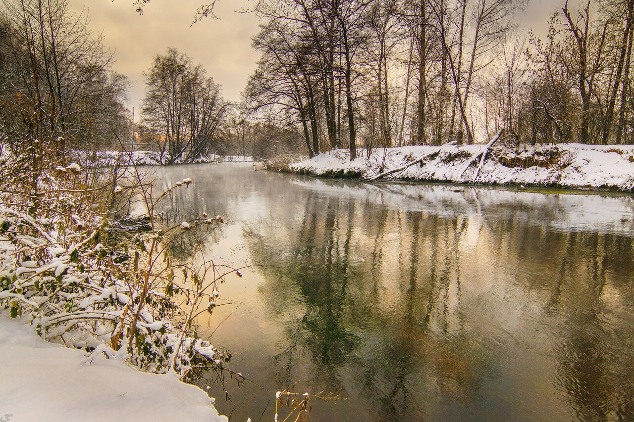 Пехорка зима река Церковь
