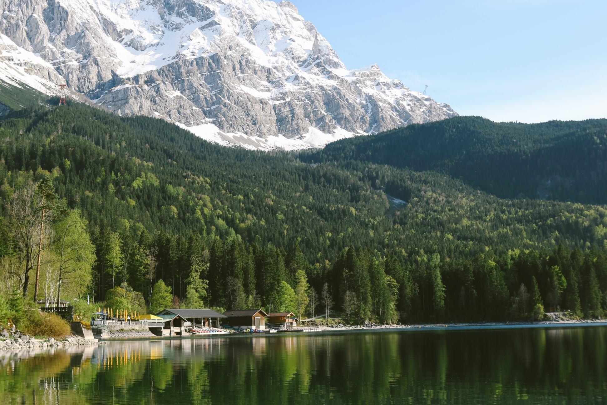 Альпийское озеро айбзее