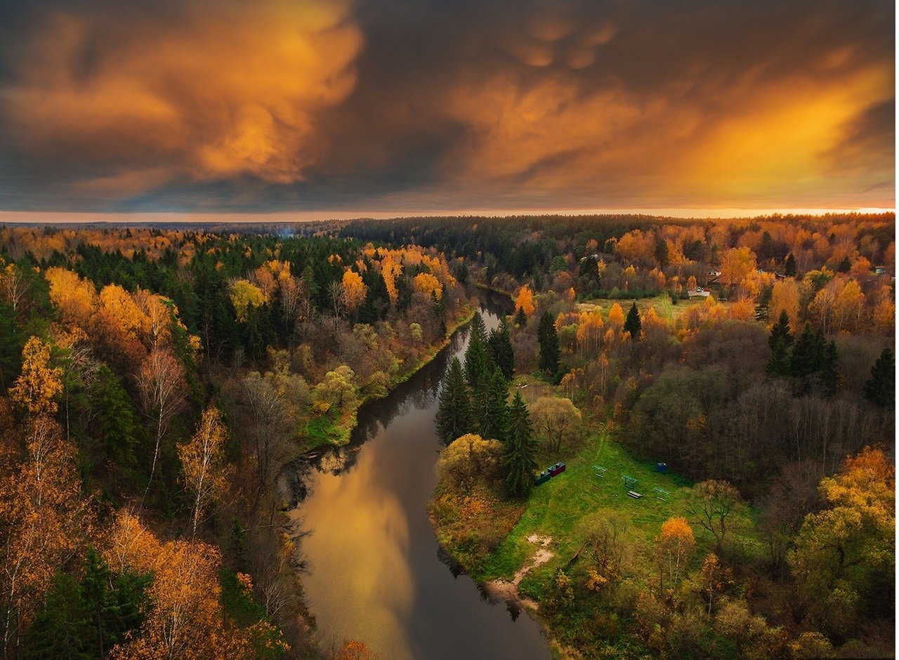 Фотографии осенней природы Белоруссии и России