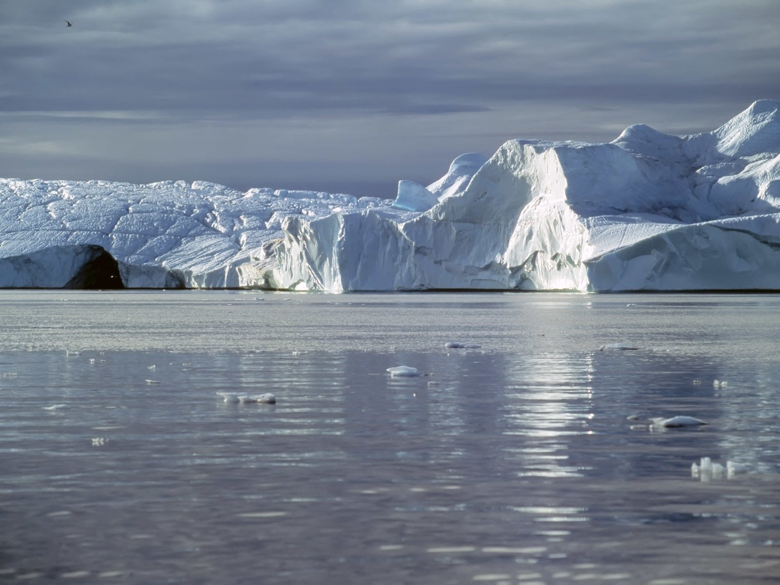 Таяние ледников на оз Таймыр