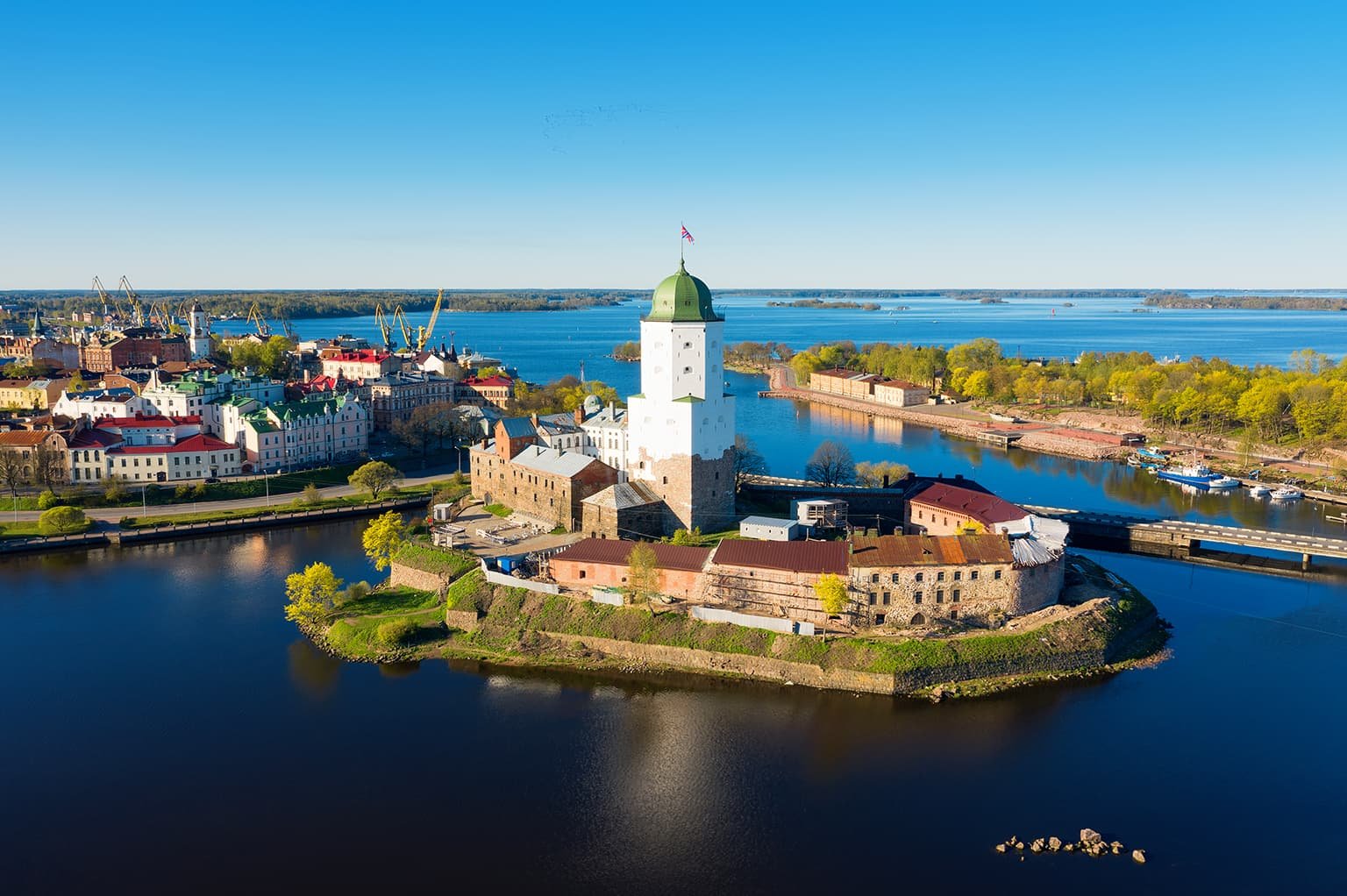 Выборг город финский залив