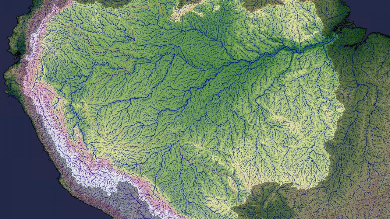 Река Амазонка бассейн реки