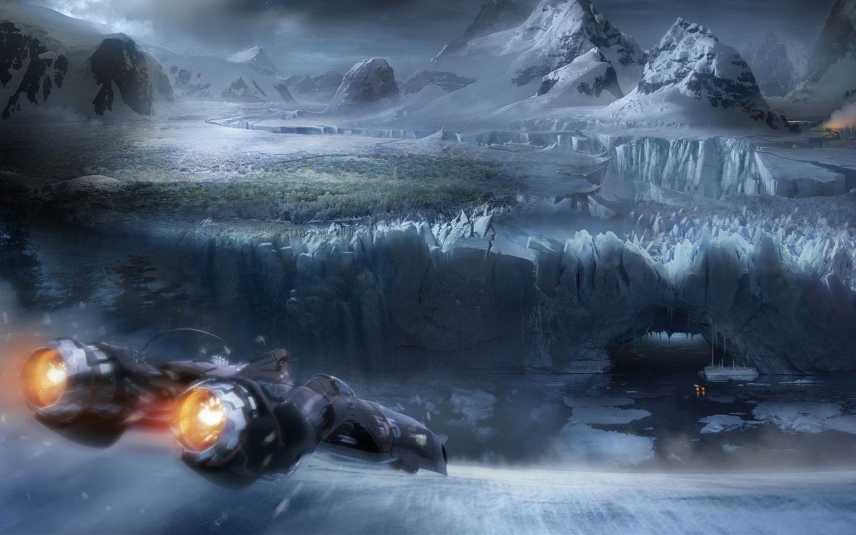 Ледяная Планета фэнтези