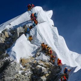 Ступень Хиллари на Эвересте (95 фото)
