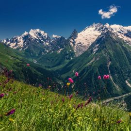 Кавказские горы (46 фото)