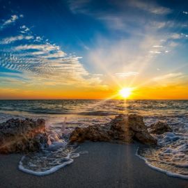 Восход на море (89 фото)