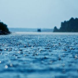 Дождь на море (63 фото)