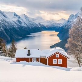 Скандинавская зима (64 фото)