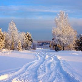 Зимняя природа России (70 фото)