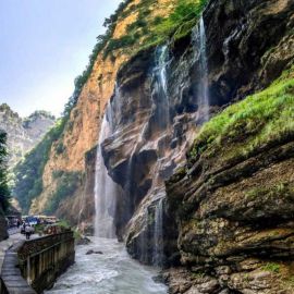 Чегемские водопады Кабардино Балкария (55 фото)