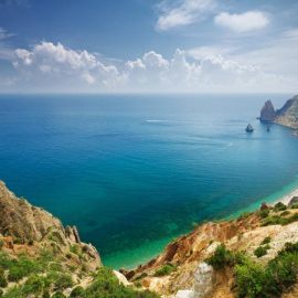 Красивые пляжи Крыма (47 фото)
