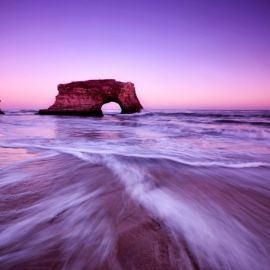 Фиолетовый пляж (67 фото)