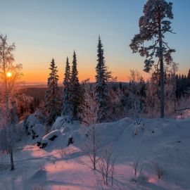 Зимние пейзажи Урала (57 фото)