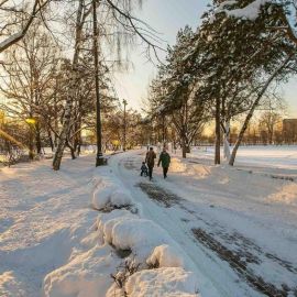 Парк Измайлово зимой (52 фото)