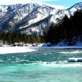 Алтай зимой отдых (58 фото)