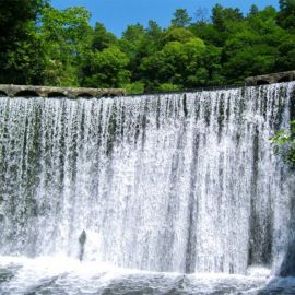Новоафонский водопад в Абхазии (60 фото)