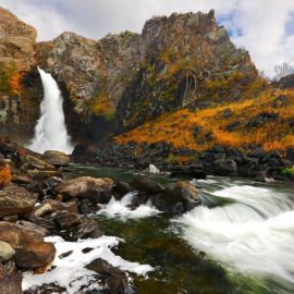 Водопад Куркуре горный Алтай (58 фото)