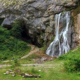 Дорога на Гегский водопад (59 фото)