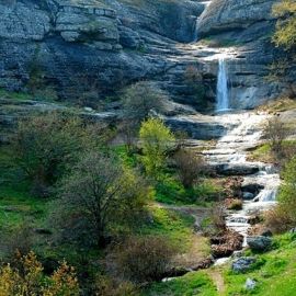 Водопад Джурла в Крыму (58 фото)