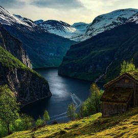 Скандинавские пейзажи (57 фото)