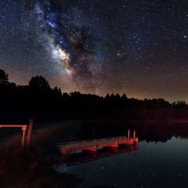 Вечернее звездное небо (55 фото)