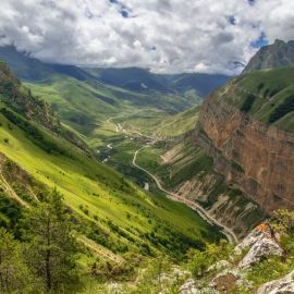 Чегемское ущелье Кабардино Балкария (60 фото)