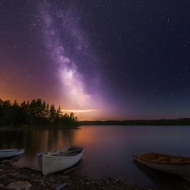 Ночное небо летом (58 фото)