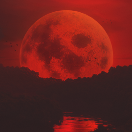 Кровавая Луна явление (52 фото)