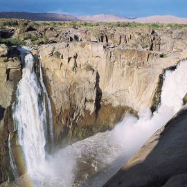 Водопад Ауграбис (45 фото)