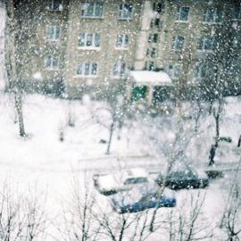 Снегопад за окном (54 фото)