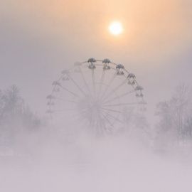 Ледяной туман (50 фото)