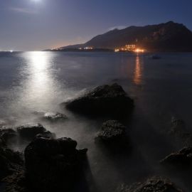 Ночь над морем (57 фото)