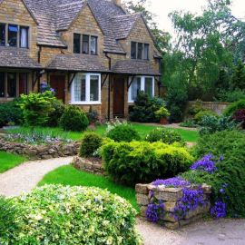 Английский пейзажный сад (77 фото)