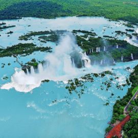 Парана водопад на реке (51 фото)