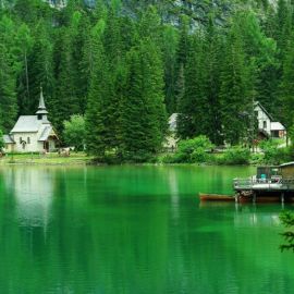 Красивые лесные озера (48 фото)
