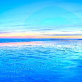 Синий и желтый море (49 фото)