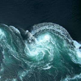 Вихри в океане (49 фото)