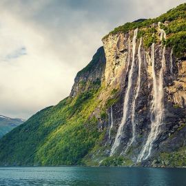 Виннуфоссен водопад (51 фото)