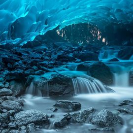 Ледяная пещера аляска (51 фото)