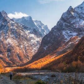 Кавказ осенью (46 фото)