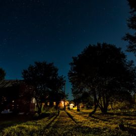 Деревня осень ночь (33 фото)